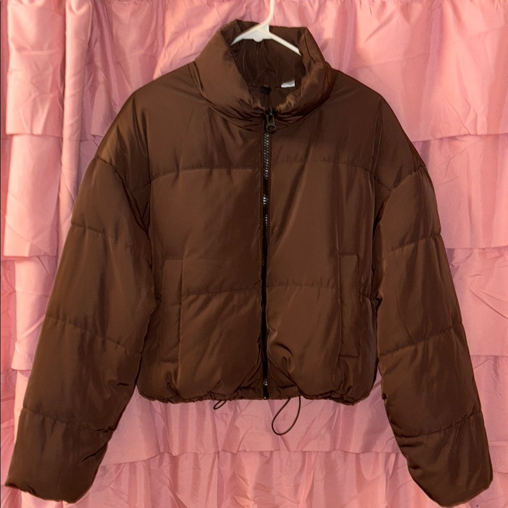 Brown Puffer Jacket (H&M Divided)